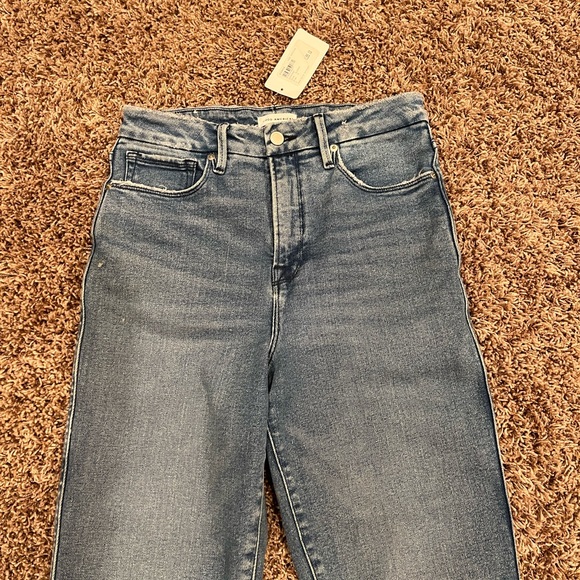 NWT Good American Good Curve Straight Jeans Size 6/28 - BLUE858 - Picture 4 of 13